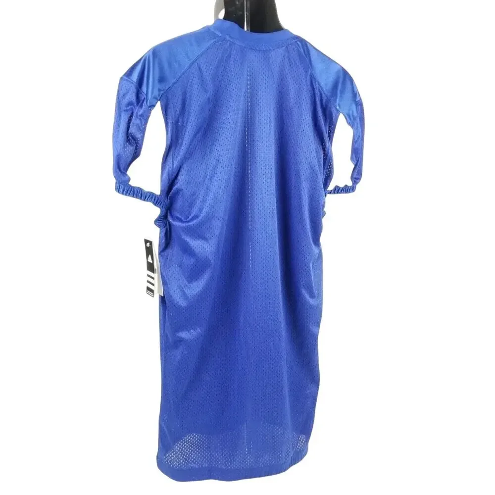 NWT Adidas Climacool Football Jersey L Royal Blue